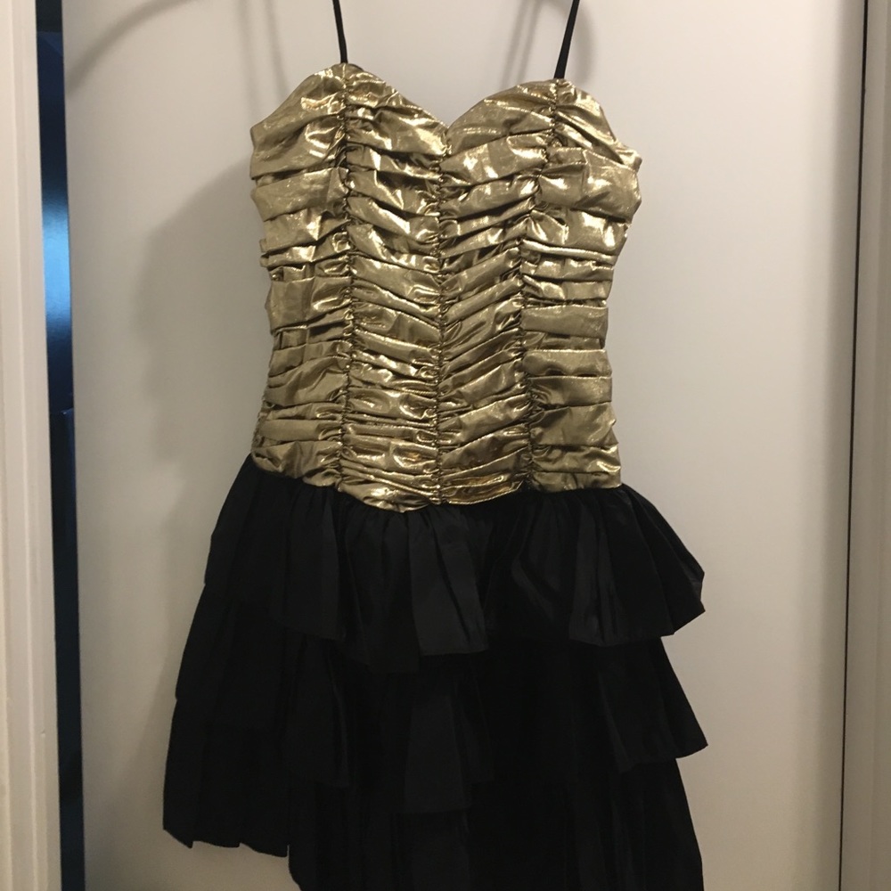 Vintage 80s Prom Dress